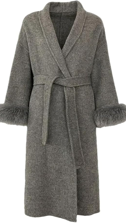 Cashmere Fur Coat